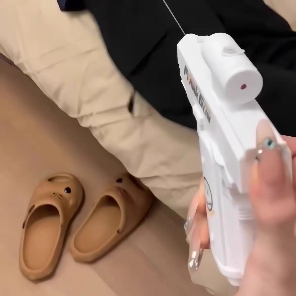 双面反向水枪儿童戏水玩具